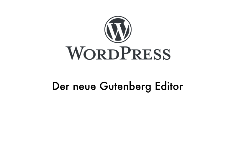 Beitragsbild für den Blogpost Gutenberg WordPress